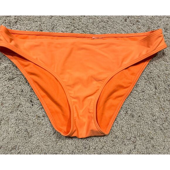Hollister Size L Swimsuit 2-pc Swim Bikini SET Top & Bottoms ORANGE FLORAL F25 - Picture 7 of 10